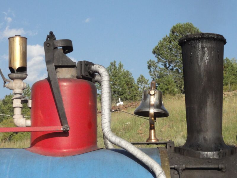 Glocke bei einer Dampflok